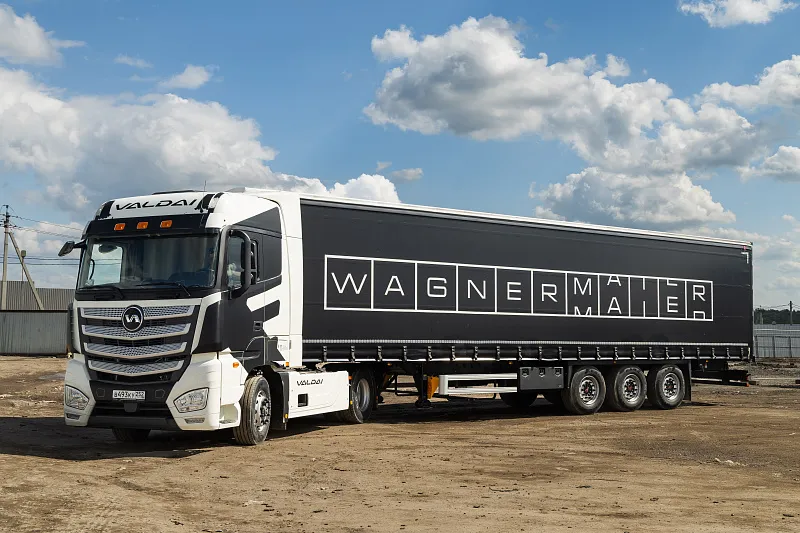 Сцепка со шторным полуприцепом Wagnermaier  — Сцепки в лизинг и аренду