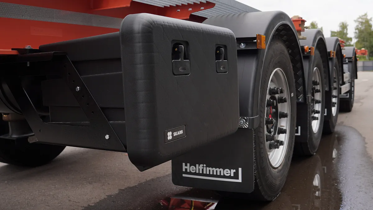 Полуприцеп контейнеровоз Helfimmer (Хелфиммер) SMCD4 ADR — фото, цена, характеристики