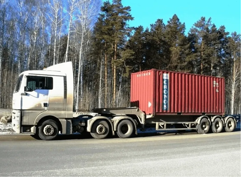 Полуприцепы-контейнеровозы: предназначение, разновидности, производители