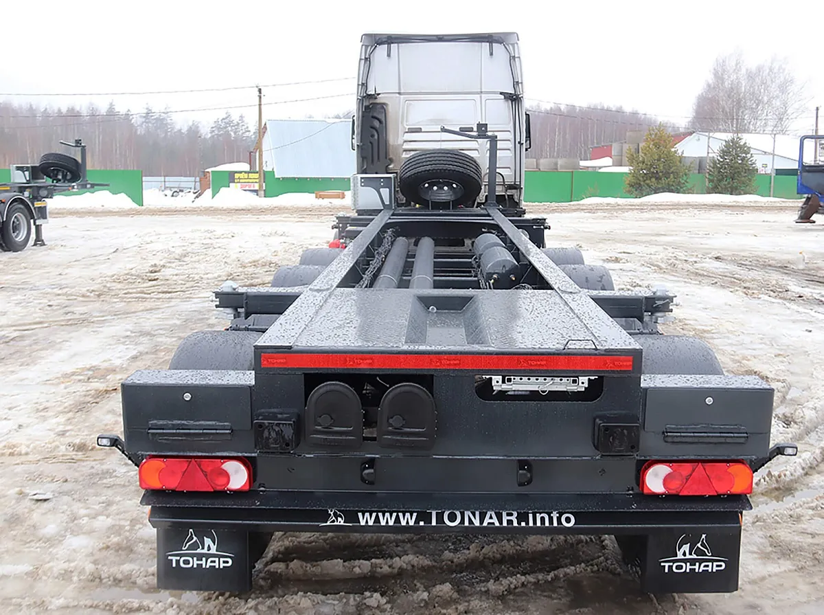 Полуприцеп контейнеровоз Тонар K4-20 (9988) из нашего арендного парка — фото, цена, характеристики