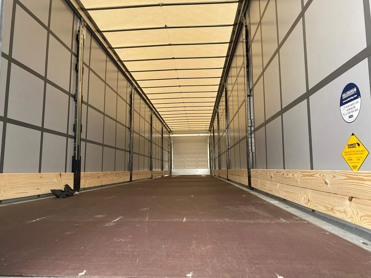 Полуприцеп шторный Schmitz Cargobull 16,37 м. бу 2021 г. — фото, цена, характеристики