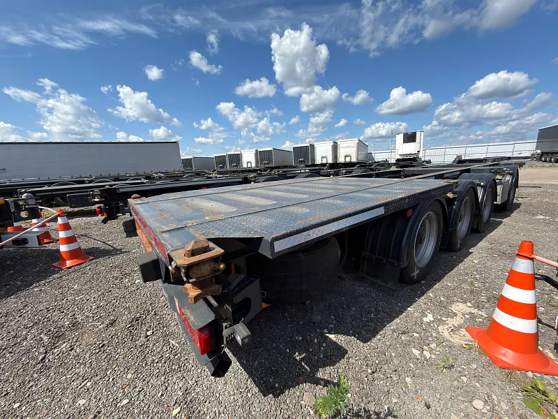 Полуприцеп контейнеровоз Тонар K4-U (99891) из нашего арендного парка — Контейнеровозы в лизинг и аренду