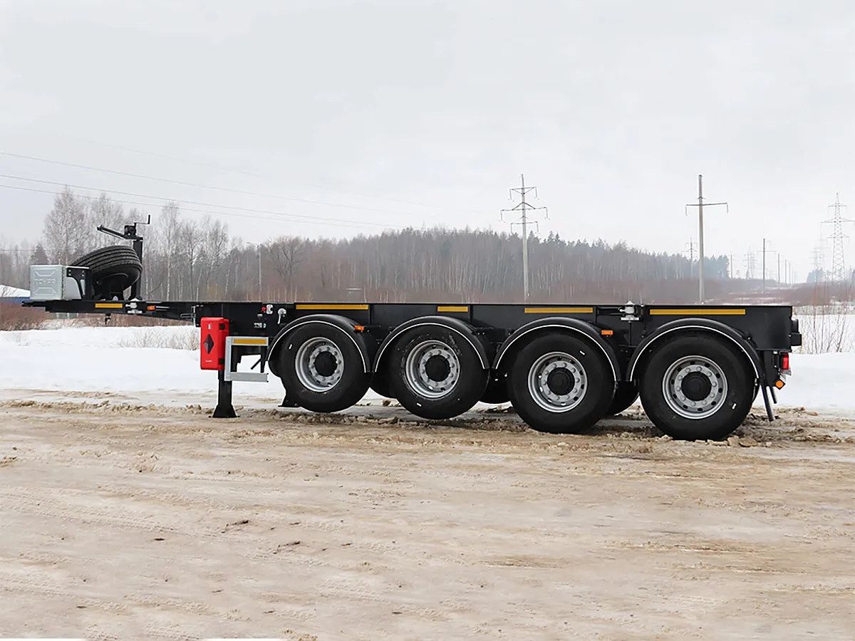 Полуприцеп контейнеровоз Тонар K4-20 (9988) из нашего арендного парка — фото, цена, характеристики