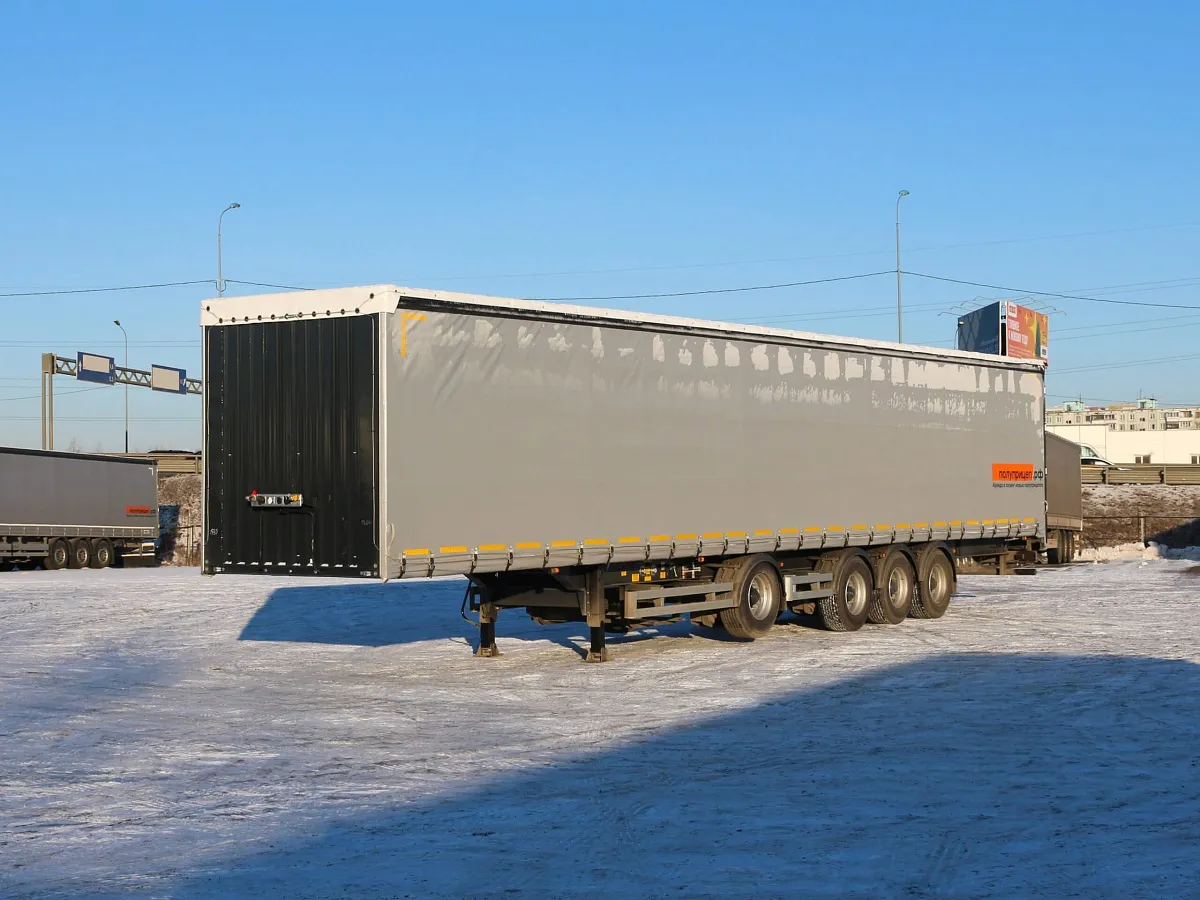 Шторно-бортовой полуприцеп Тонар T4-16V из нашего арендного парка — фото, цена, характеристики